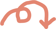 red arrow pointing down at the text vector